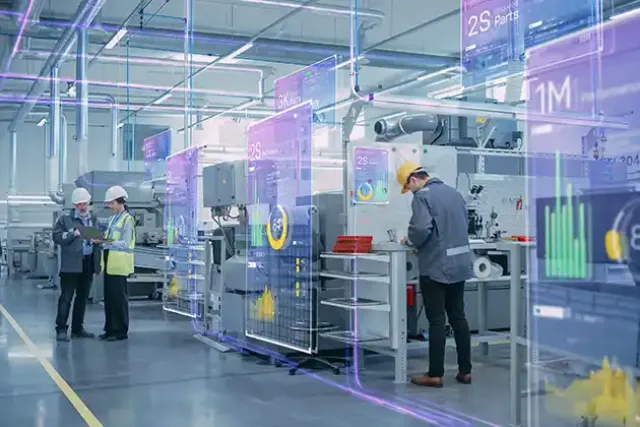 Digitalized manufacturing with industry software